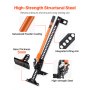 VEVOR Farm Jack, 91.5 cm Utility High Lift Farm Jack, 3.18 Ton Capacity Ratcheting Off Road Utility Jacks, Heavy-Duty Lift Jacks with 130.1-769.6 mm Lifting Range for Tractor, Truck, SUV