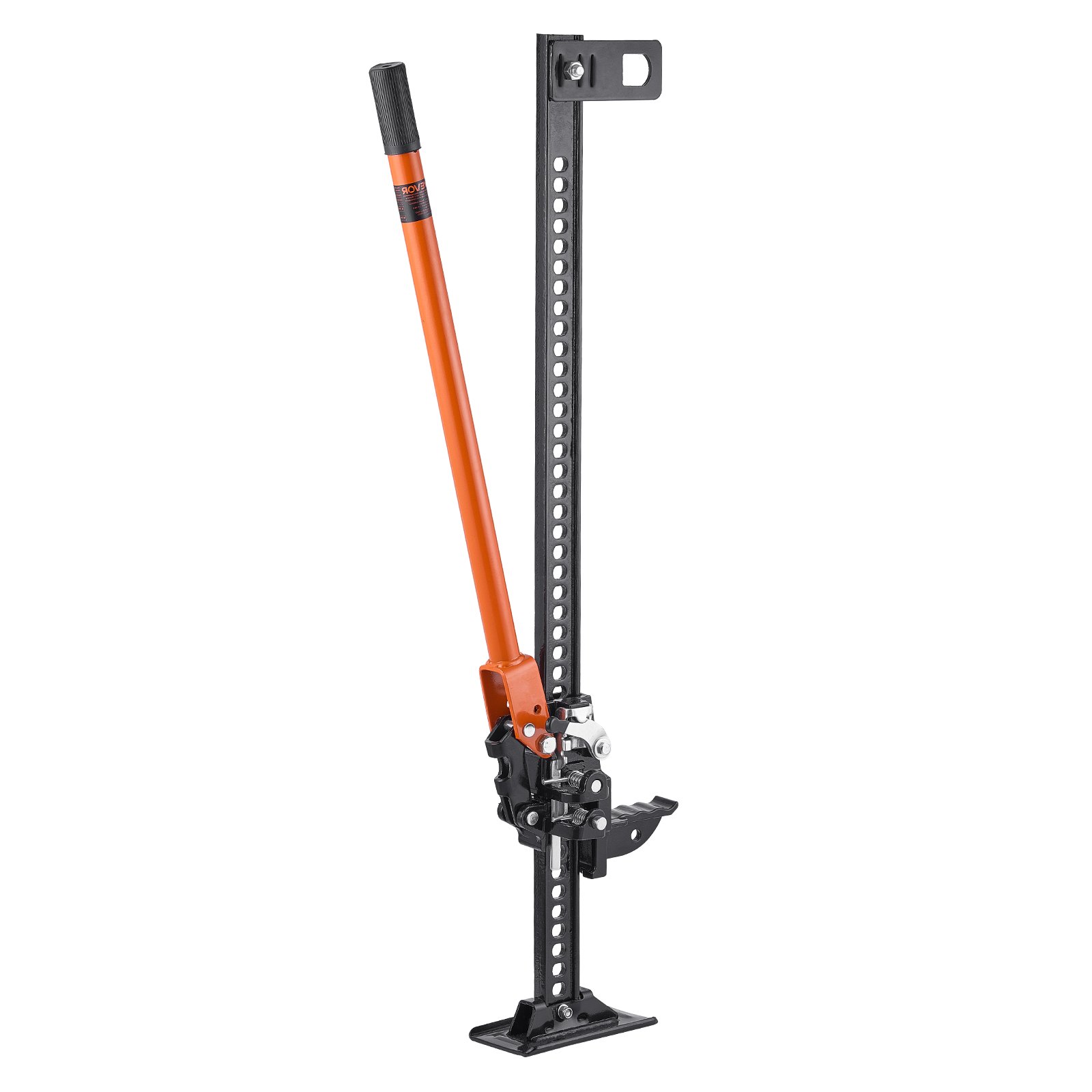 VEVOR Farm Jack, 107.5 cm Utility High Lift Farm Jack, 3.18 Ton Capacity Ratcheting Off Road Utility Jacks, Heavy-Duty Lift Jacks with 130.1-929.6 mm Lifting Range for Tractor, Truck, SUV