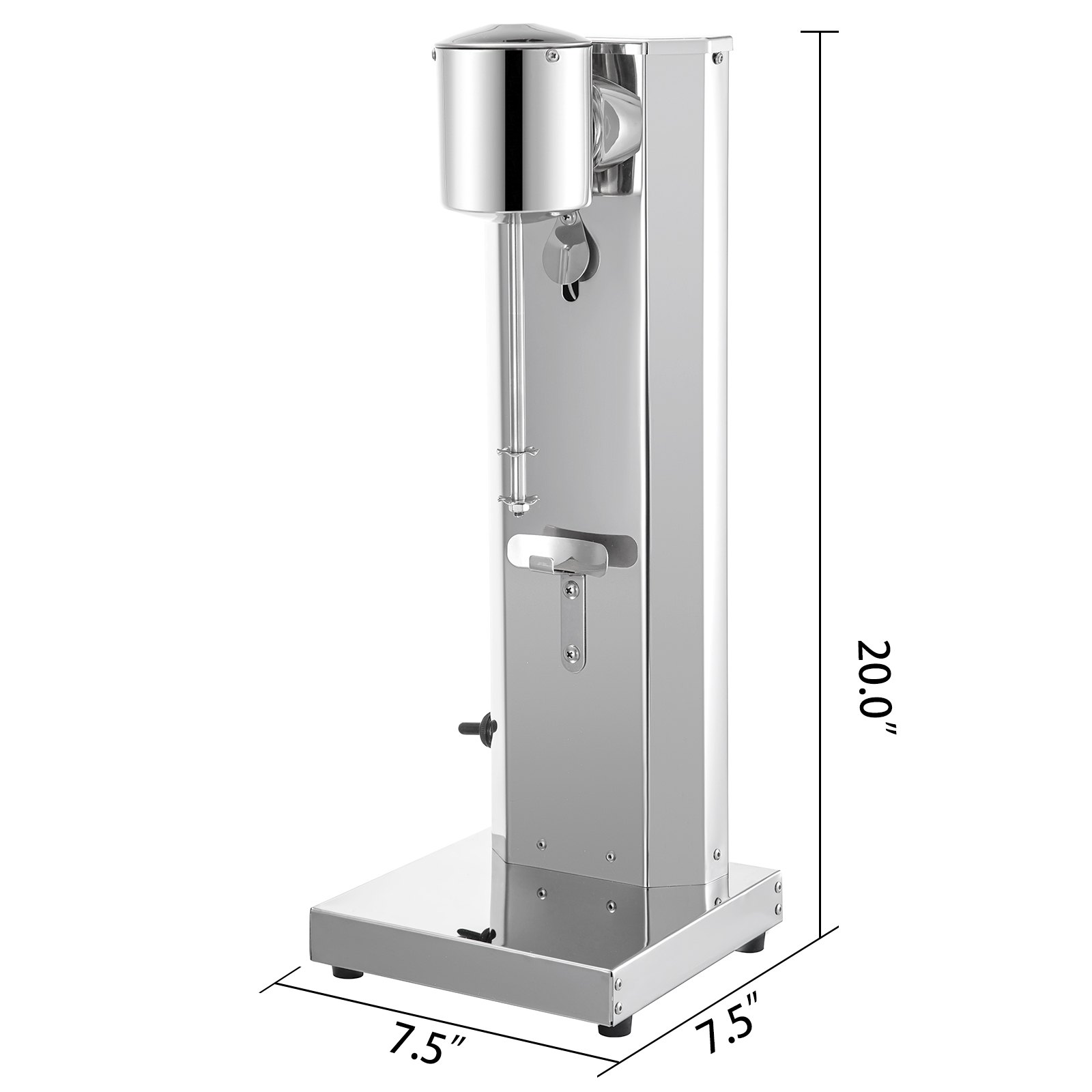 Vevor Elektrische Milkshake Maker Commerciële Rvs Milkshake Maker Machine