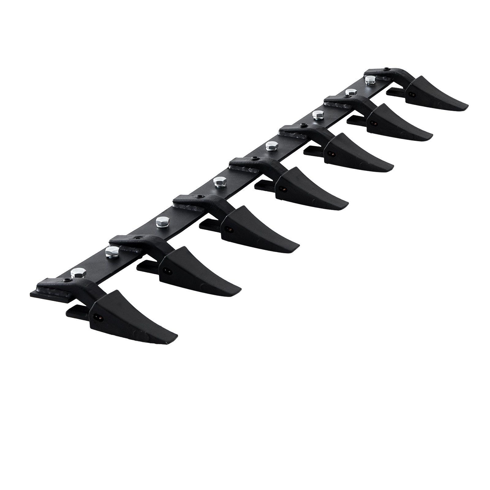 VEVOR 60-inch Heavy-Duty Tractor Bakrek, 7-tands rupsband voor lader, tractor, schranklader, 2096 kg capaciteit, boutbevestiging, voor efficiënte grondafgraving en bakbescherming