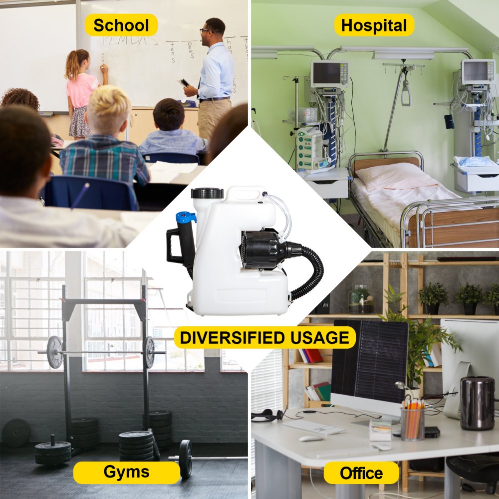 Vevordraagbare Plug-in Elektrische Sproeier Rugzak Verstuiver 16l Desinfectie