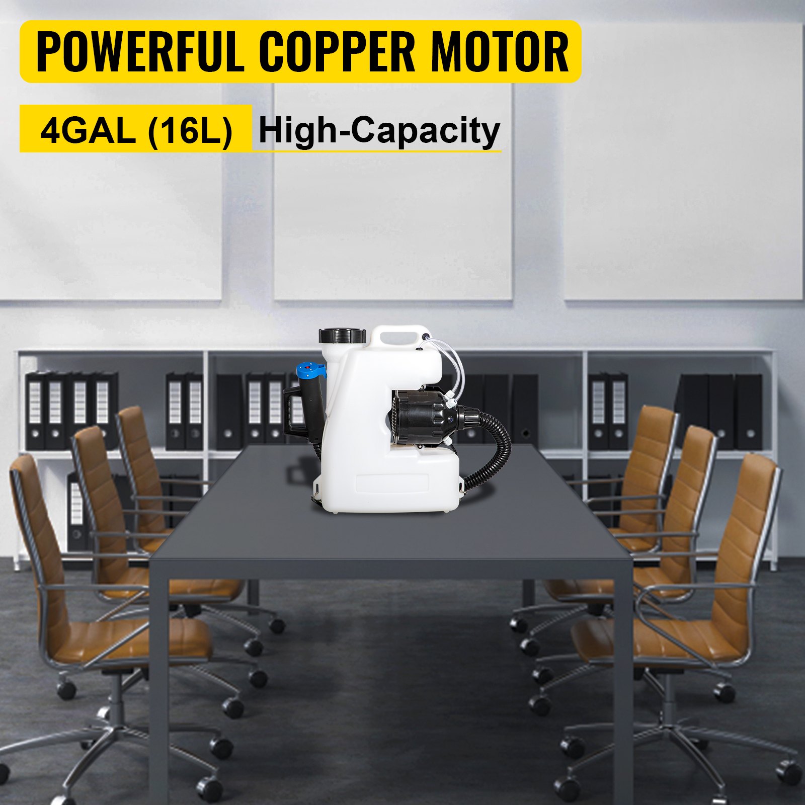 Vevordraagbare Plug-in Elektrische Sproeier Rugzak Verstuiver 16l Desinfectie