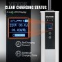 VEVOR Type2 EV charging cable 16A 3.68kW (single-phase)/11kW (three-phase) electric car charger IP66 wallbox 7.5m cable charging cable 4 levels of current adjustment (16A/13A/10A/8A) charger CEE 16 plug