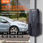 VEVOR Laadkabel Automatische EV-oplader met LCD-scherm 3,68 kW elektrische voertuigen EV-oplaadkabel Type 2 (IEC62196) Cee 7/7-stekker 16A 1-fase 8,6m