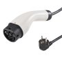 VEVOR Laadkabel Automatische EV-oplader met LCD-scherm 3,68 kW elektrische voertuigen EV-oplaadkabel Type 2 (IEC62196) Cee 7/7-stekker 16A 1-fase 8,6m