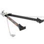 VEVOR-aanhangwagenkoppeling, 2495 kg gepoedercoate universele trekhaak van gelegeerd staal, trekhaak geschikt voor 2-inch kogelkoppeling, openingsbreedte 39,4 inch, voor camper, auto, aanhanger en vrachtwagen