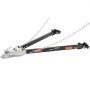 VEVOR-aanhangwagenkoppeling, 2495 kg gepoedercoate universele trekhaak van gelegeerd staal, trekhaak geschikt voor 2-inch kogelkoppeling, openingsbreedte 39,4 inch, voor camper, auto, aanhanger en vrachtwagen