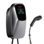 VEVOR Wallbox wandlaadstation 22 kW driefase CEE 32 A 400 V Type 2, lader voor alle elektrische voertuigen en plug-in hybriden, intelligente autolader met app-bediening, digitaal display, IP65