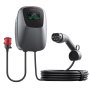 VEVOR Wallbox wandlaadstation 22 kW driefase CEE 32 A 400 V Type 2, lader voor alle elektrische voertuigen en plug-in hybriden, intelligente autolader met app-bediening, digitaal display, IP65