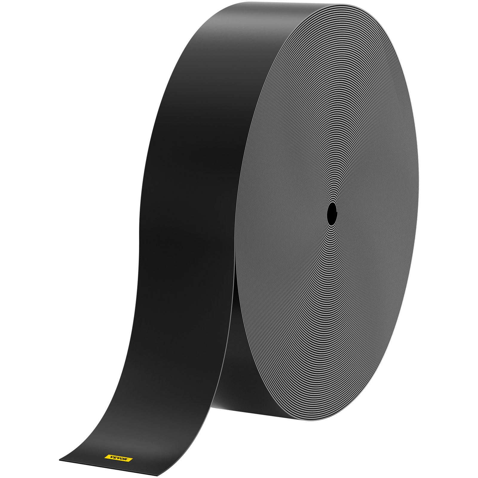 VEVOR-tuinafscheiding, 25 cm diep, totale lengte 91 m, gerecyclede HDPE-vlonderplank, flexibele gebogen rand voor landschapsarchitectuur, gazon, tuin, erf, tegen invasief onkruid, zwart