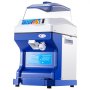 VEVOR Elektrische Commerciële Cube Ice Scheerapparaat Crusher 300 W,  Ice Crusher Commerciële Roestvrij Staal Elektrische 320 RPM, Sneeuw machine elektrische ijsmaalmachine Hopper Capaciteit 5 kg