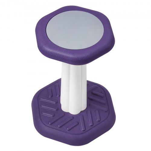 VEVOR Wackelstuhl Wackelhocker mini mit Schwammkissen, Kinderhocker verbessert Konzentration, Haltung und beruhigt Kinder, 70 kg belastbar Wackelhocker aus HDPE ideal für Schulen Zuhause Grün