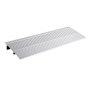 VEVOR Deurdrempelhelling 30,9 x 86,4 x 5,1 cm Rolstoelhelling 362,8 kg Draagvermogen Aluminiumlegering Stoephelling Modulair ontwerp Drempelhelling Antislip aluminium oprit Helling