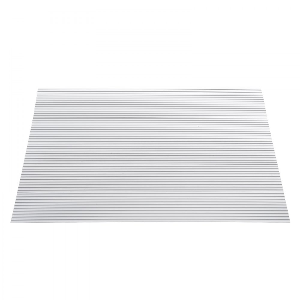 VEVOR Deurdrempelhelling 69 x 86,4 x 12,7 cm Rolstoelhelling 362,8 kg Draagvermogen Aluminiumlegering Stoephelling Modulair ontwerp Drempelhelling Antislip aluminium oprijplaat Oprijplaat