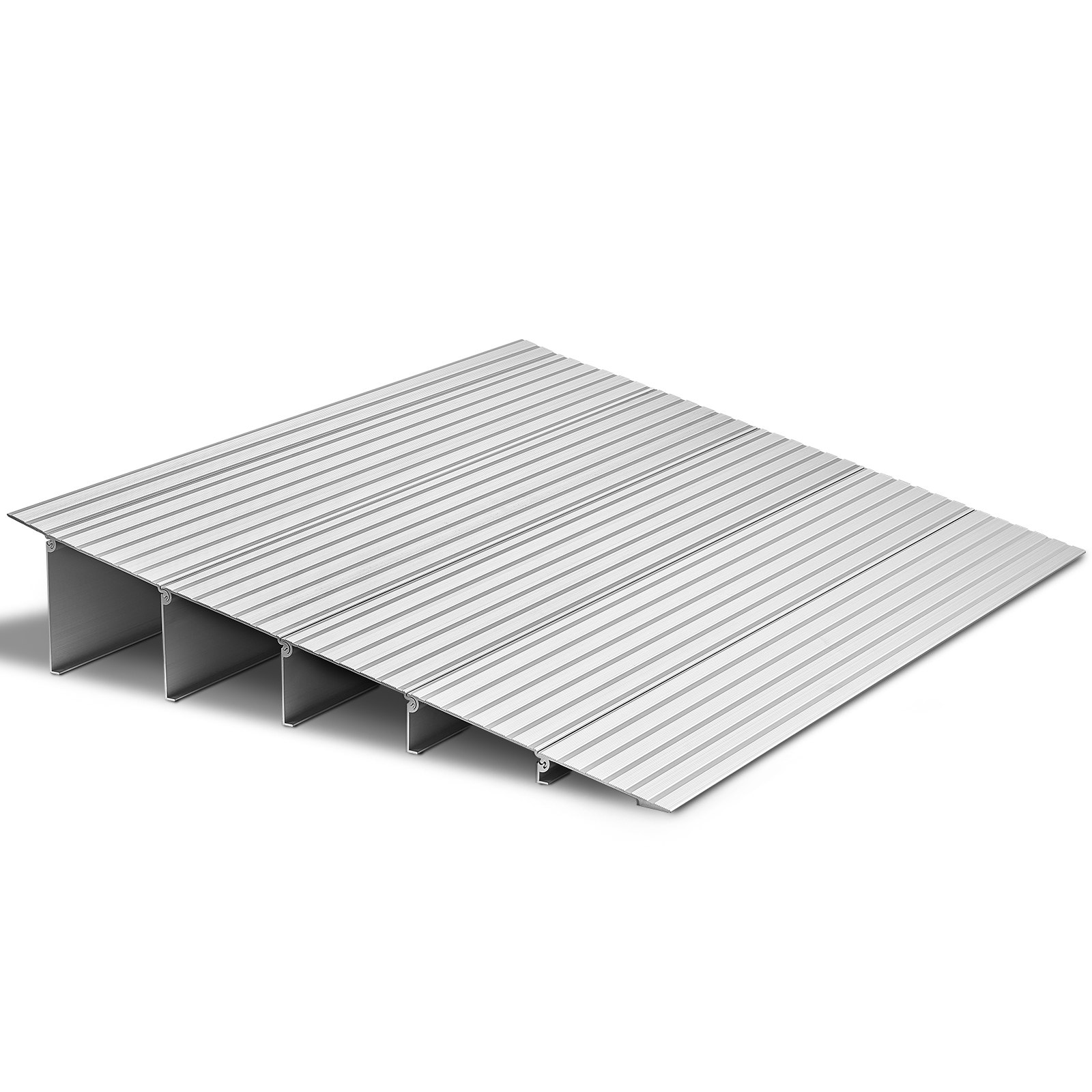 VEVOR Drempelhelling, 677x865x138 mm, rolstoelhelling van aluminiumlegering met een draagvermogen van 360 kg, stoeprandhelling voor thuisgebruik, geschikt voor rolstoelen, scooters, looprekken, fietsen en driewielers.