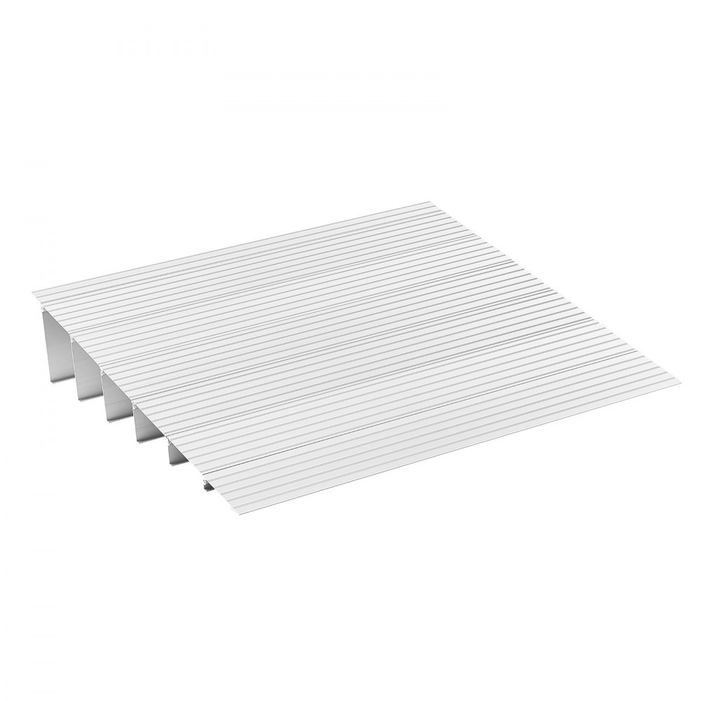 VEVOR drempelhelling, 805x865x155 mm, rolstoelhelling van aluminiumlegering met een draagvermogen van 360 kg, stoeprandhellingen voor trappen, rolstoelen, scooters, rollators, fietsen en driewielers.