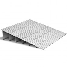 VEVOR Drempelhelling, 805x865x155 mm, rolstoelhelling van aluminiumlegering met een draagvermogen van 360 kg, stoeprandhelling voor huistrappen, rolstoelen, scooters, loophulpmiddelen, fietsen en driewielers.
