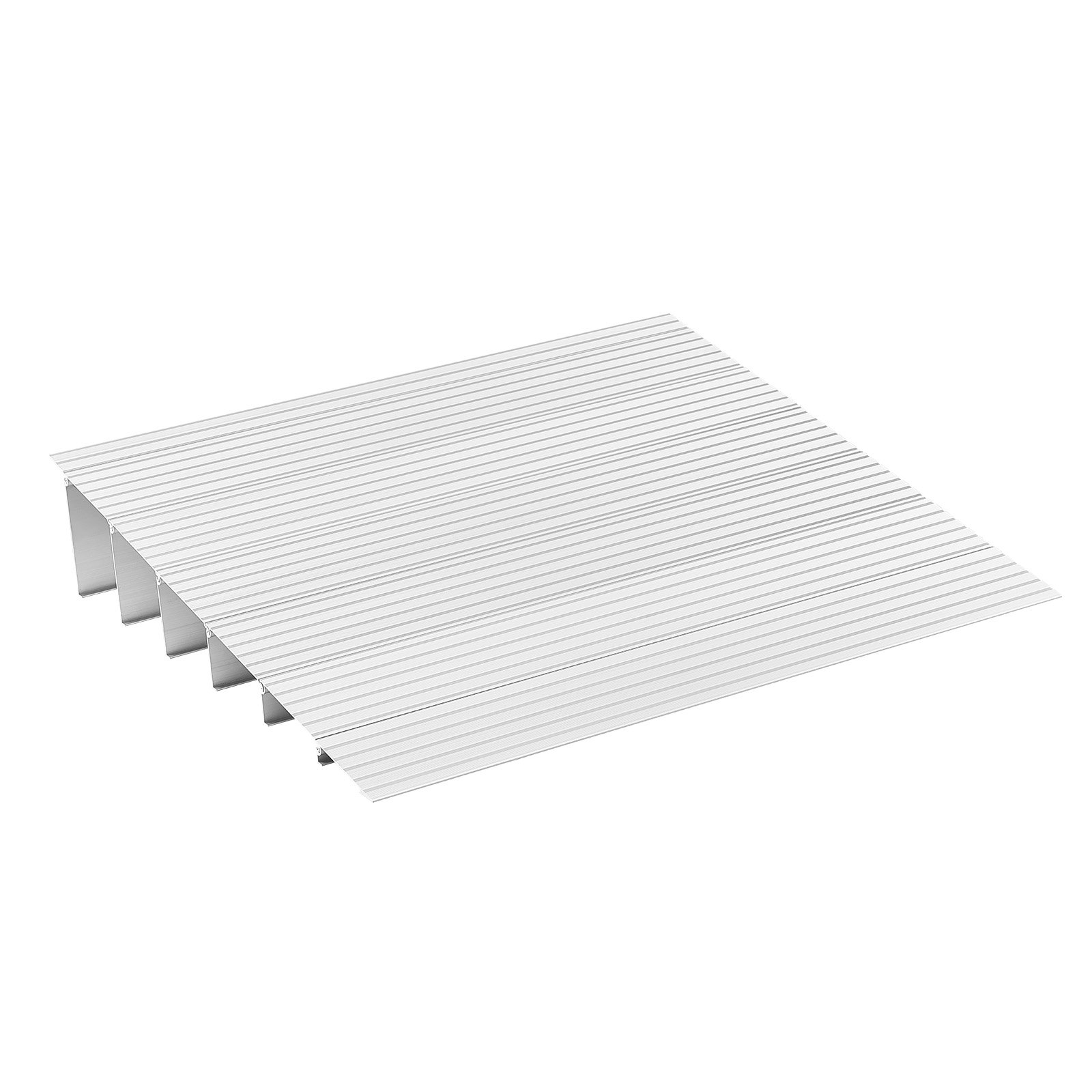 VEVOR drempelhelling, 805x865x155 mm, rolstoelhelling van aluminiumlegering met een draagvermogen van 360 kg, stoeprandhellingen voor trappen, rolstoelen, scooters, rollators, fietsen en driewielers.