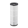 VEVOR zwembadfilterpatroon, vervangingsfilter van 4,6 m², compatibel met Hayward C500, CX500-RE, Pleatco, veilig voor kinderen en huisdieren, drievoudig geplooid, gemakkelijk schoon te maken, 508 x 178 mm, 1 verpakking