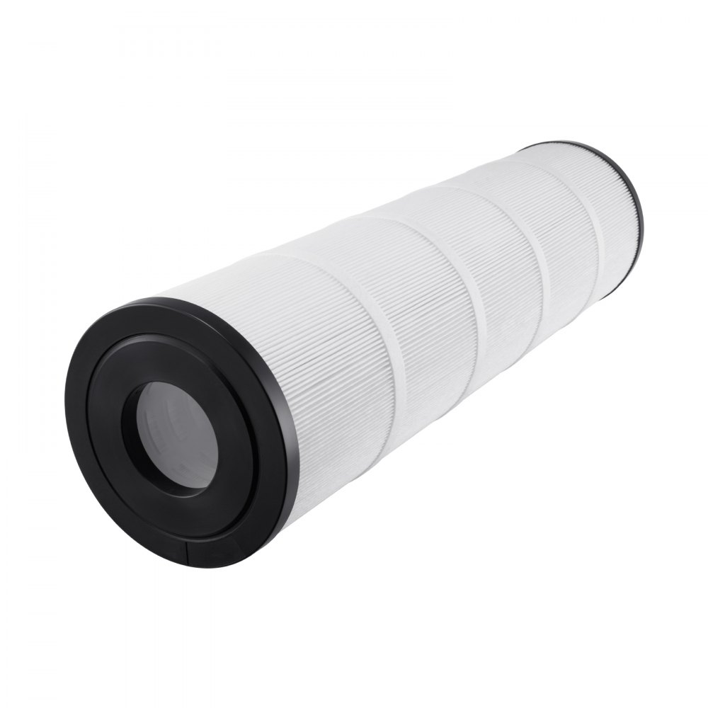 VEVOR zwembadfilterpatroon, 4 stuks, vervangingsfilter 9,8 m², waterfilter, zwembadfilter compatibel met Pentair CCP420, Pleatco PCC80-PAK4l, veilig voor kinderen en huisdieren, gemakkelijk schoon te maken