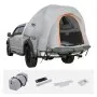 VEVOR Daktent voor op de vrachtwagen 200 x 165 x 170 cm, Dubbellaagse tent voor buiten, pick-uptrucktent, vrachtwagenbedtent, buiten, familiecamping, reisautotent, waterdichte autodaktent, achtertent, draagtas
