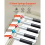 VEVOR Opvouwbare Pilates Reformer Pilatesmachine Home Gym 181kg
