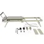 VEVOR Foldable Pilates Reformer, Pilates Workout Machine for Home Gym Studio Use, Pilates Bed with Dual Resistance- Spring & Cord, Reformer Set for Advanced Users and Beginners, Up to 400 LBS
