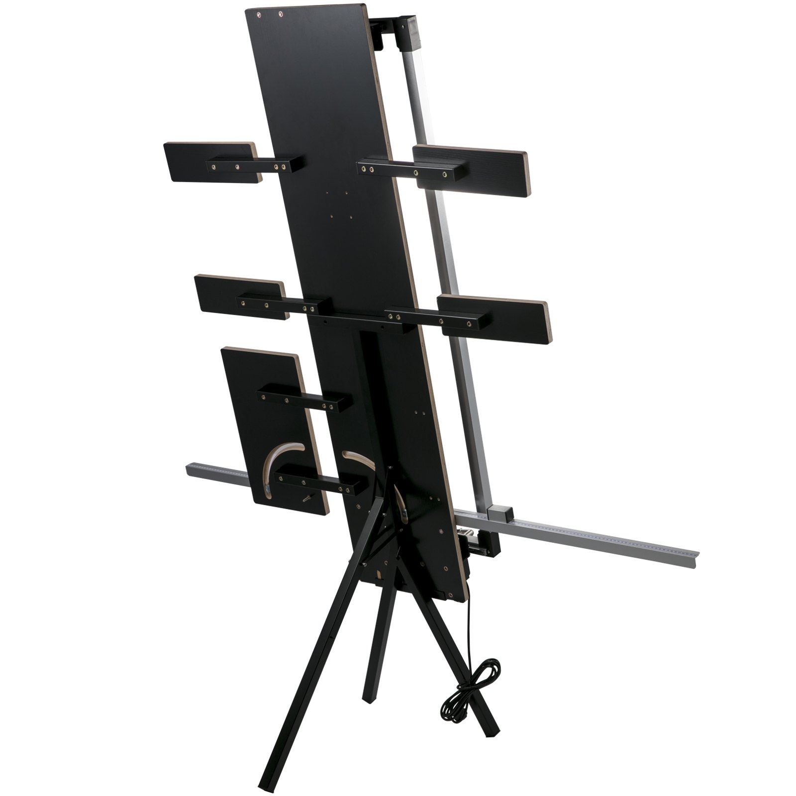 VEVOR Styrofoam Snijder Max. Snijlengte 115cm Max. Snijdikte 42cm Piepschuim Snijapparaat 0-90° Piepschuimsnijder Thermozaag 200 W Schuimsnijder met Standaard Zijplaten 6 Snijdraden voor Snijschuim