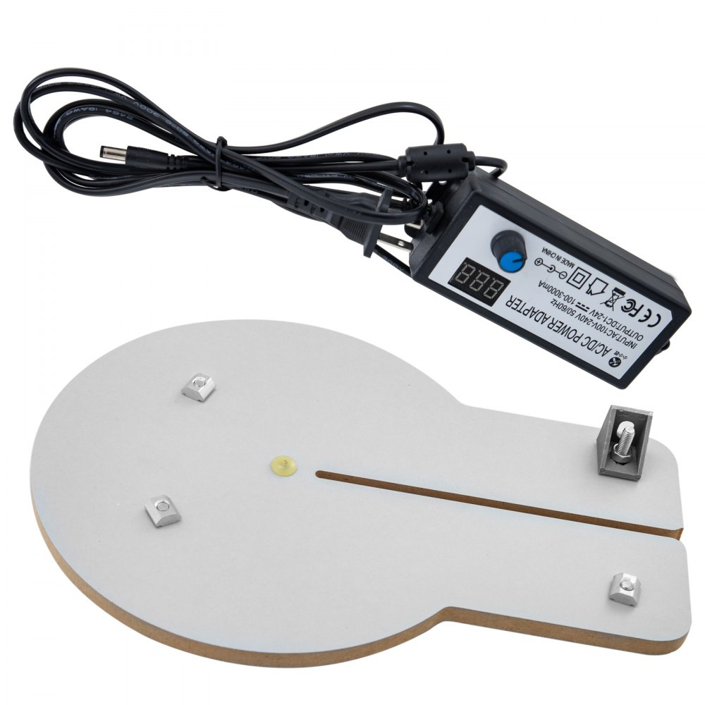 VEVOR 20CM piepschuimsnijmachine, hete draad schuimsnijder, regelbare temperatuur, schuimsnijmachine, werkbank, werktafel