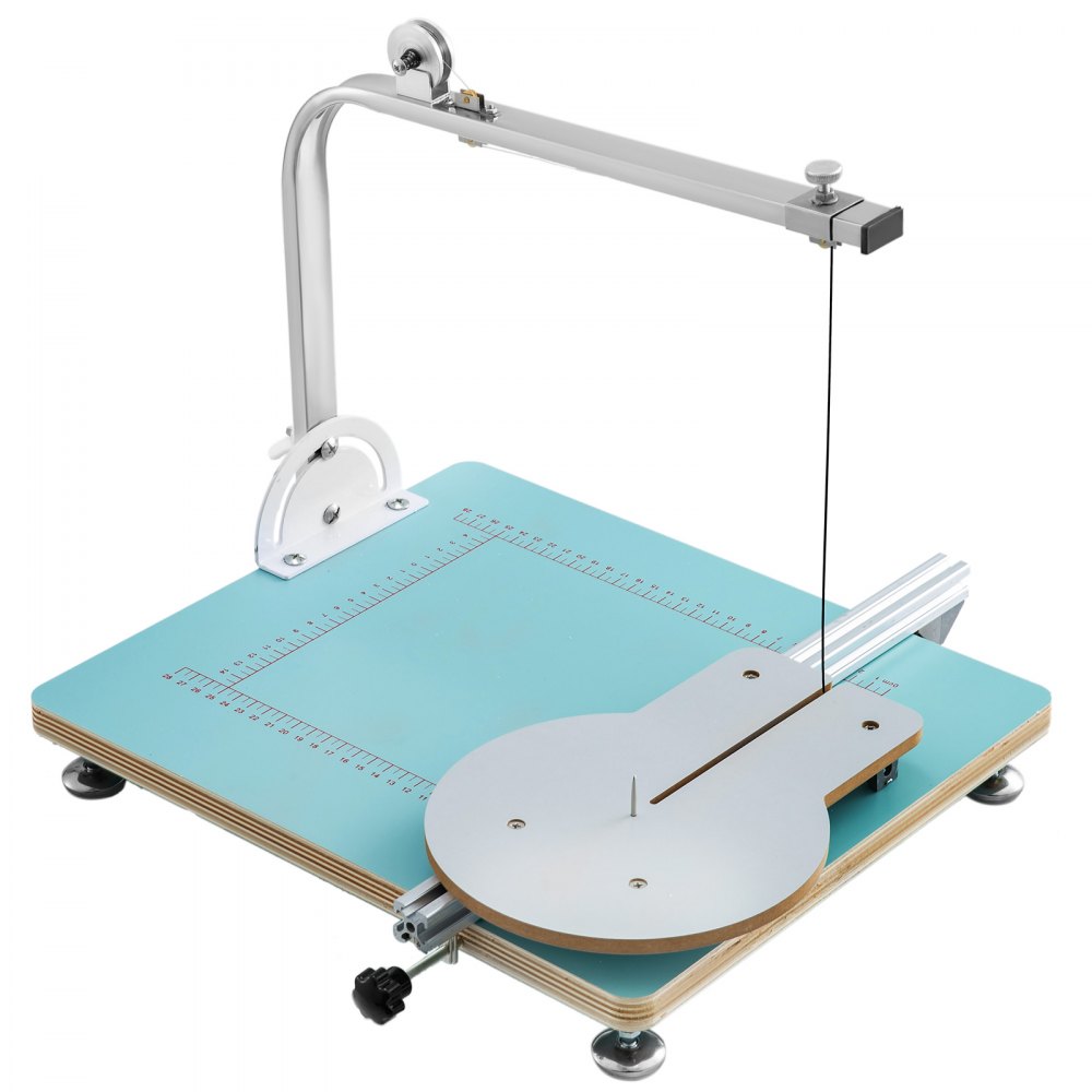 VEVOR Hete draad schuim snijmachine 20CM Schuim snijmachine Hete draad schuim snijder Verstelbare temperatuur geschaalde werkbank 77 x 36 x 35,5 cm