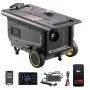 VEVOR Diesel Heater, 8KW, DC 12V/24V, All in One Portable Diesel Air Heater with Bluetooth APP Control, Remote Control and LCD Screen, Trolley Design, 5 L Fuel Tank for Trucks, Vans, RVs, Campers