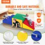 VEVOR foam climbing blocks for kids, durable and safe material, cpc and cpsia certified.