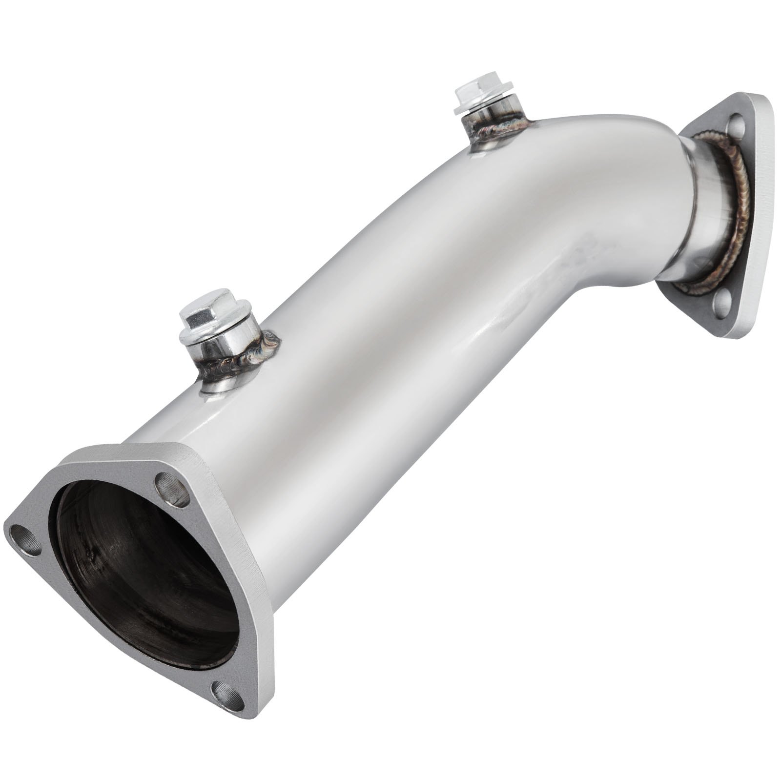 VEVOR High Performance Downpipe Uitlaat Converter Pijp Past op 97-05 Audi A4 B5 B6/Passat 1.8T, tot 10-15 PK, 1.8L/1.8T I4 DOHC-motoren met turbocompressor