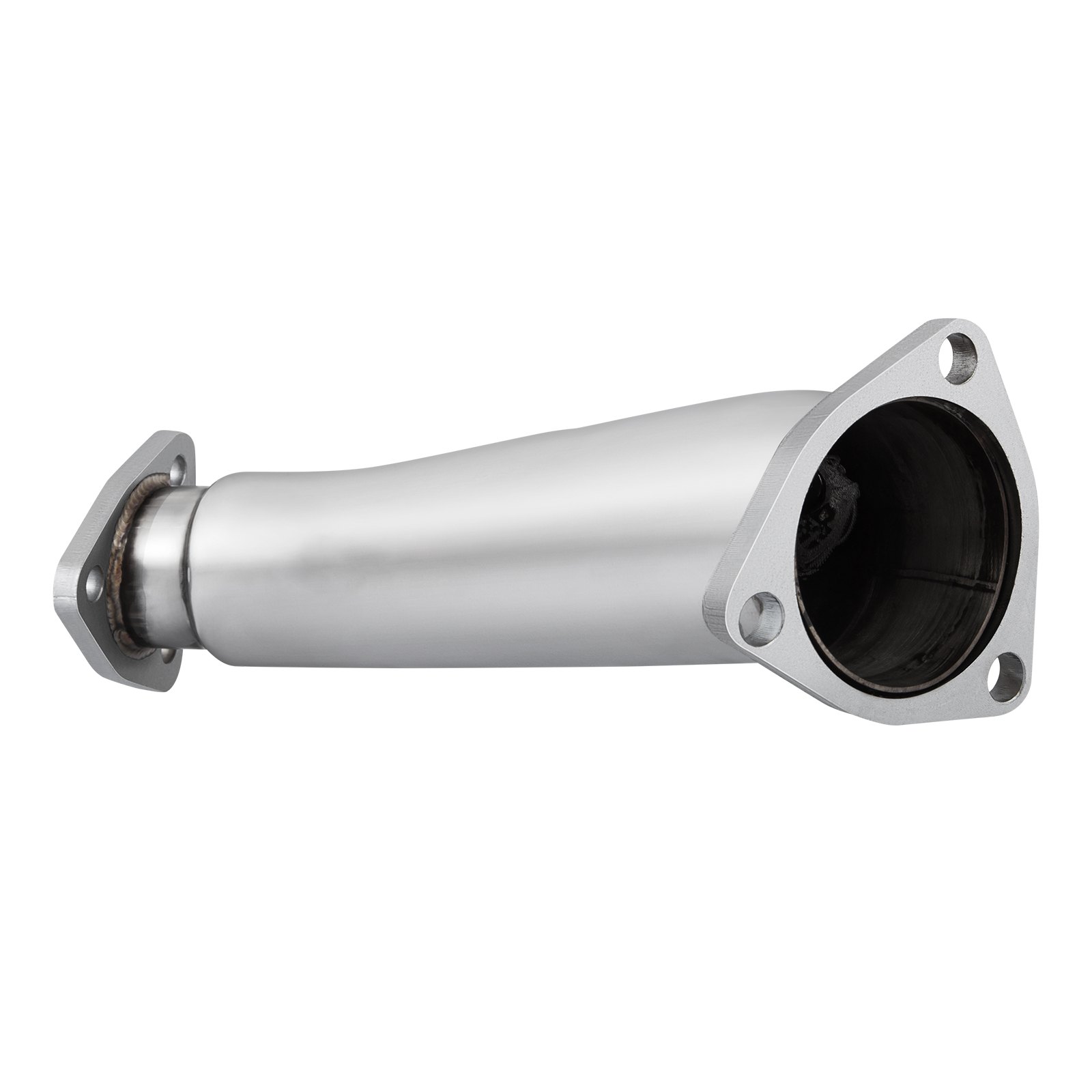 VEVOR High Flow Downpipe Exhaust Converter Pipe Fits 97-05 Audi A4 B5 B6/Passat 1.8T, Up to 10-15 Horsepower, Turbo-Charged 1.8L/1.8T I4 DOHC Engines