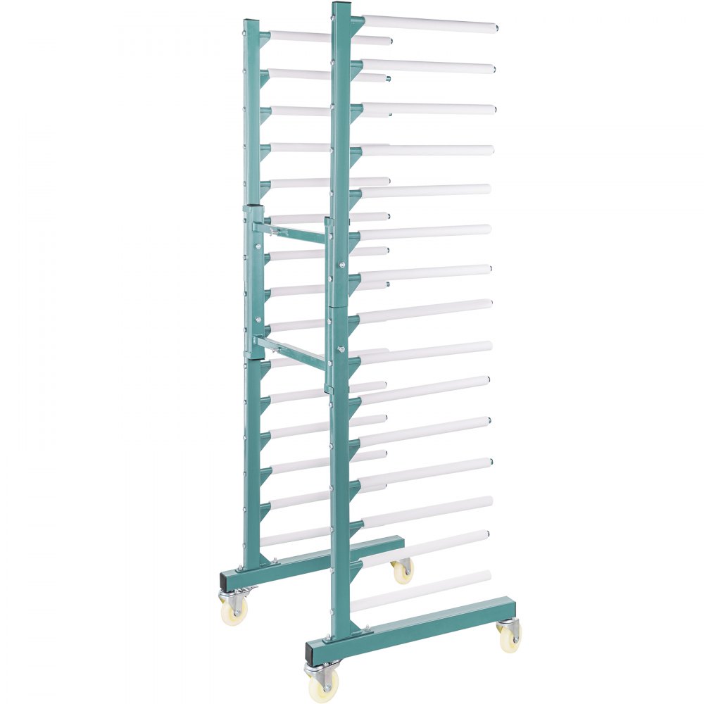 Vevor Droogrek Schilderwerk Painting Drying Rack 770 Lbs 15 Paar Armen Groen