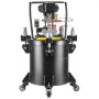 VEVOR druktank voor spuitverf, 10 liter volautomatische druktank met roerfunctie, instelbare druk van 70 psi, druktank, verfcontainer met spuitpistool en slangen, voor schilderen etc.