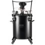 VEVOR druktank voor spuitverf, 30 liter volautomatische druktank met roerfunctie, instelbare druk van 70 psi, druktank verfcontainer met spuitpistool en slangen, voor schilderen