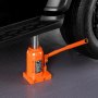 VEVOR hydraulische autokrik 30 t fleskrik met 285-475 mm hefbereik en 3-delige lange handgreep, voor auto pick-up truck camper autoreparatie industriële techniek