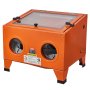 VEVOR 25 Gallon Sandblasting Cabinet, 40-120 PSI Portable Tabletop Sandblasting Cabinet, Heavy Duty Steel Sandblaster with Blast Gun and 4 Ceramic Nozzles for Paint, Stain and Rust Removal