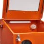 VEVOR zandstraalcabine 151L, zandstraalmachine van 40–120 PSI met onderstel, robuuste stalen zandstraalmachine met straalpistool en 4 keramische sproeiers voor het verwijderen van verf, vlekken en roest.