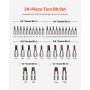 VEVOR Torx boordoppenset, 34-delig T6-T70 S2 gelegeerd staal
