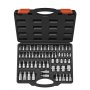 VEVOR Torx-boordoppenset 60-delig Externe Torx-doppenset T6-T70 TT6-TT70 TP8-TP60 E4-E24, S2-gelegeerd staal en Cr-V-staal, met 1/4 & 3/8 & 1/2 inch-aandrijvingen en opbergkoffer