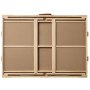 VEVOR puzzeltafel voor 1500 stukjes met inklapbare poten, 4 lades, 868 x 628 mm, voor volwassenen die puzzelen, met een nauwsluitende afdekplaat (PVC) ter bescherming tegen vuil en een opstaande rand om wegglijden te voorkomen.