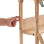 VEVOR puzzeltafel voor 1500 stukjes met 4 sorteerlades, 918 x 660 x 740 mm, voor volwassenen die puzzelen, met kantelsteun, antislip viltbekleding, PVC-afdekplaat en zwenkwielen, in hoogte verstelbaar