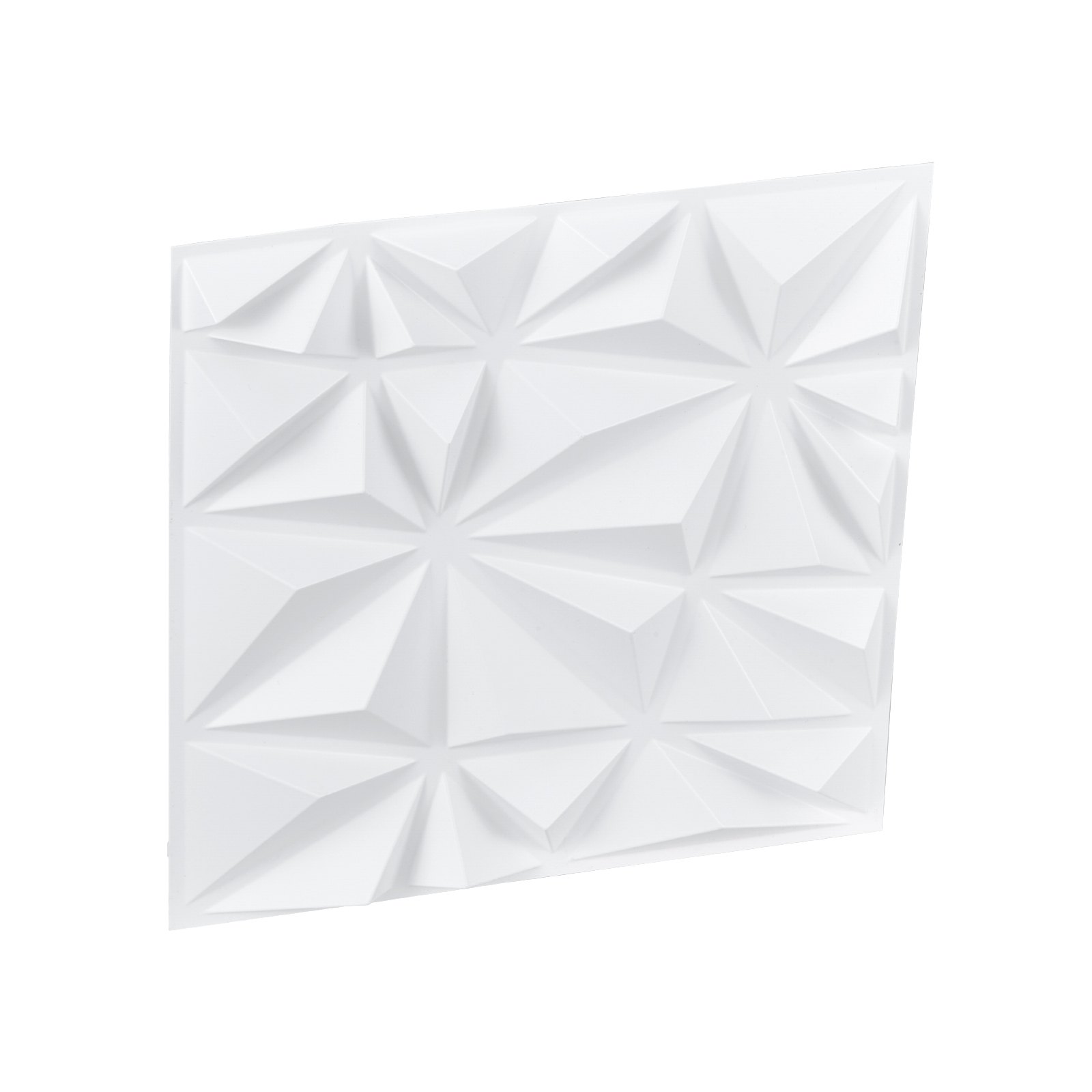 VEVOR 3D Wandpanelen Set van 33, 30x30 cm PVC Modern Minimalistisch Wandbekleding, 2,97 m² Dekking, Wanddecoratie, Interieurontwerp voor Plafond, Slaapkamer, Woonkamer en Speelkamer, Mat Wit