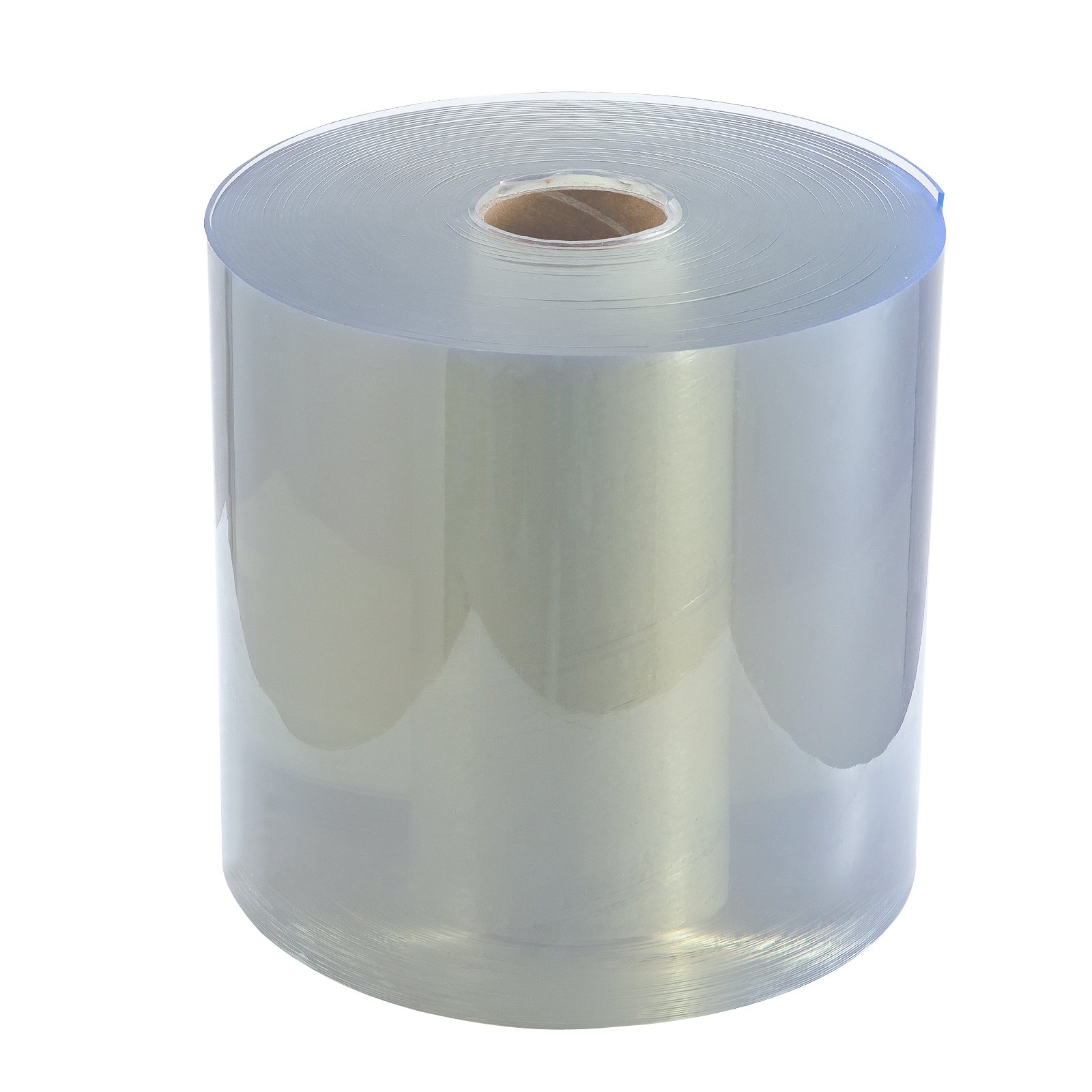 VEVOR PVC Strip Curtain 300mm x3mmx25m Plastic Curtain Door Curtain 64lbs Curtain Roll Transparent Decoration Shops PVC Strips