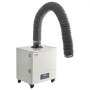 VEVOR Solder Fume Extractor, 459 m³/h Strong Suction Soldering Smoke Absorber with 280W Brushless Motor, 4-Stage Filters, 10-Speed & Remote Control Smoke Purifier for Soldering, Engraving, DIY Welding