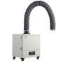 VEVOR Solder Fume Extractor, 459 m³/h Strong Suction Soldering Smoke Absorber with 280W Brushless Motor, 4-Stage Filters, 10-Speed & Remote Control Smoke Purifier for Soldering, Engraving, DIY Welding