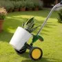 VEVOR Tuinpot Transporter, Robuuste Pot Transportwagen met Verstelbare Grijparm, Max. Draagvermogen 65 kg, Plantenwagen met Zuignap & Veilige Vergrendeling, Geschikt voor Binnen & Buiten Gebruik
