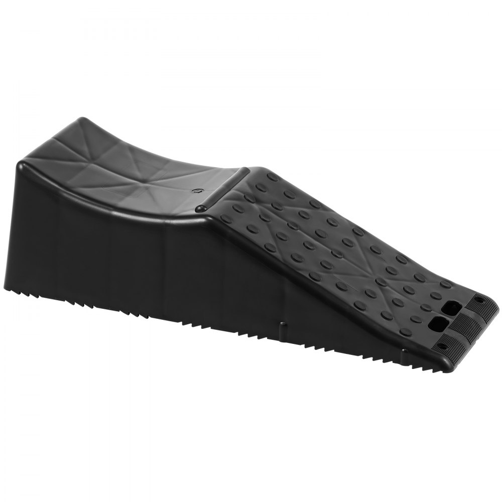 VEVOR Car Ramp, 1 Piece Car Service Ramp, 20000 lbs/9 ton Loading Capacity, 5.5" Lift Height Car Ramp, Heavy Duty Tire Ramp for Car Lift and Vehicle Maintenance, Work with Tandem Wheel Vehicles